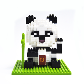 MINI积木·招财熊猫