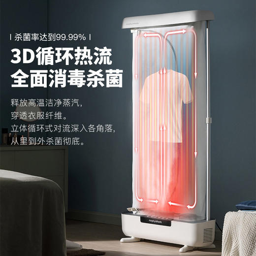 摩飞  英国MORPHY RICHARDS   衣物护理机  蒸汽轻洗 柔温烘干 MR2050 商品图0