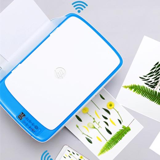 惠普无线打印机！一台=打印+复印+扫描，手机一键打印，随时远程操控！外观清新，体积小巧，一张只花1毛钱，有娃必备！ 商品图7