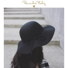 现货 / MY PARIS | 法式浪漫秋冬呢帽 永恒经典深黑色