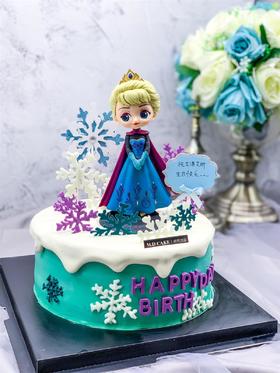 冰雪奇缘蛋糕