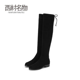 西村名物秋冬新款弹力短靴低跟X29DQ45578