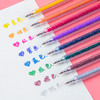 中盛画材闪光啫喱笔中性笔荧光笔记号笔珠光彩色绘画标记笔亮晶晶水笔 商品缩略图1