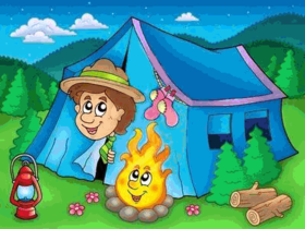 【30段日常趣味视频】--Day1-5-【go camping】