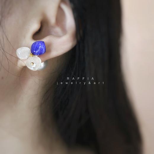 【RAFFIA遇见美好】天然真花耳环 商品图2