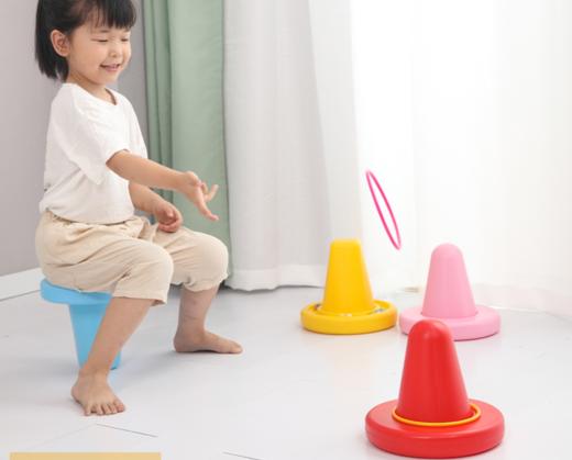 独脚凳独角椅前庭平衡木幼儿园感统训练器材家用教具儿童户外玩具 商品图0