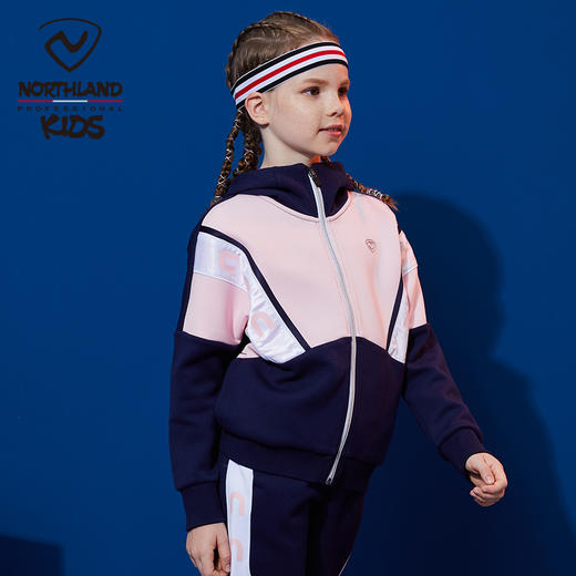 northland诺诗兰儿童ct092322中大童开衫连帽卫衣