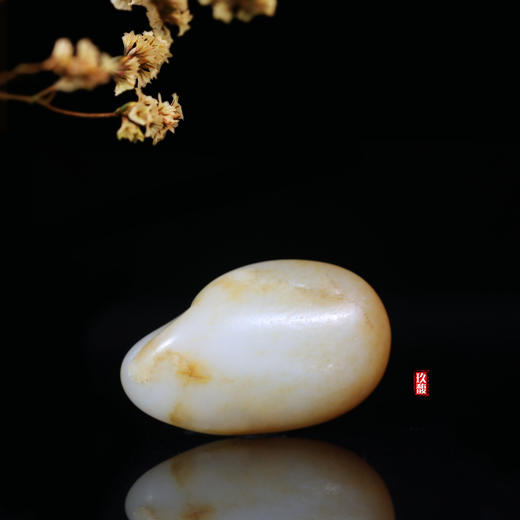 和田玉（白玉）独籽原石 27.15g（价格面议） 商品图1