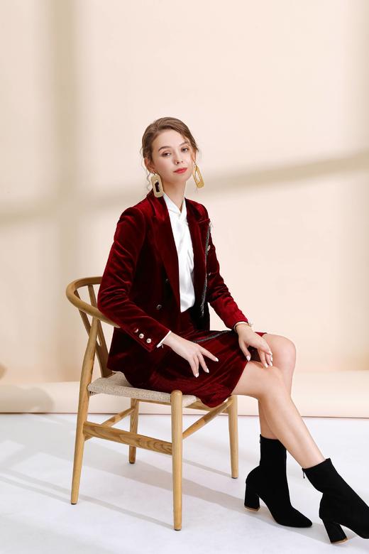 单边流苏珠链套装 商品图0