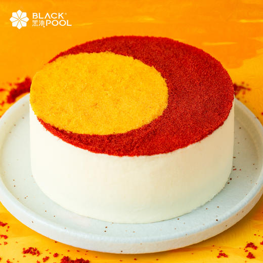 （限深圳配送）【中秋·团圆月-酸奶红丝绒蛋糕】饮宴赏月，阖家团圆 商品图2