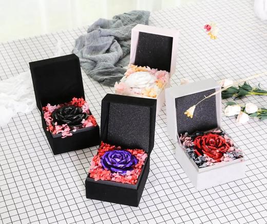 【送你一朵永生花】玫瑰先生 陶瓷永生花 手工制作 原创瓷花德化瓷都 商品图4