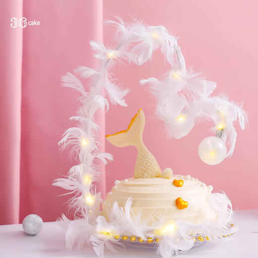 美人鱼星球·鲜果戚风蛋糕，可选1.5磅（深圳） 商品图0