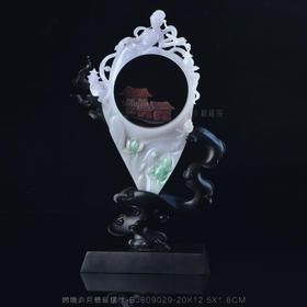 【奔月】嫦娥奔月翡翠摆件-BJ809029