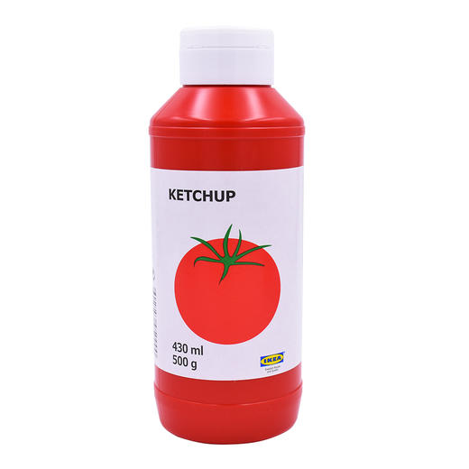 宜家 黄芥末酱番茄酱热狗调味500g/瓶 商品图4