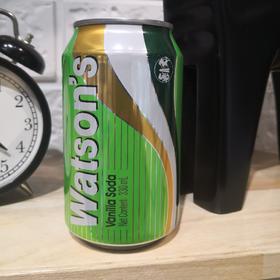 屈臣氏香草味苏打汽水