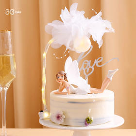 梦幻天使·鲜果戚风蛋糕，可选1.5磅（深圳）