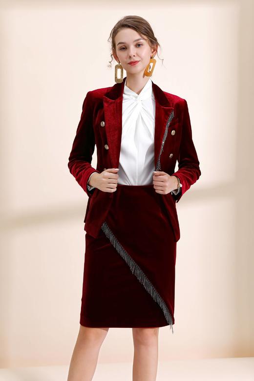 单边流苏珠链套装 商品图1