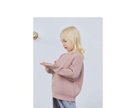 江南布衣童装针织衫男女儿童羊毛复古1J9820040 商品图5