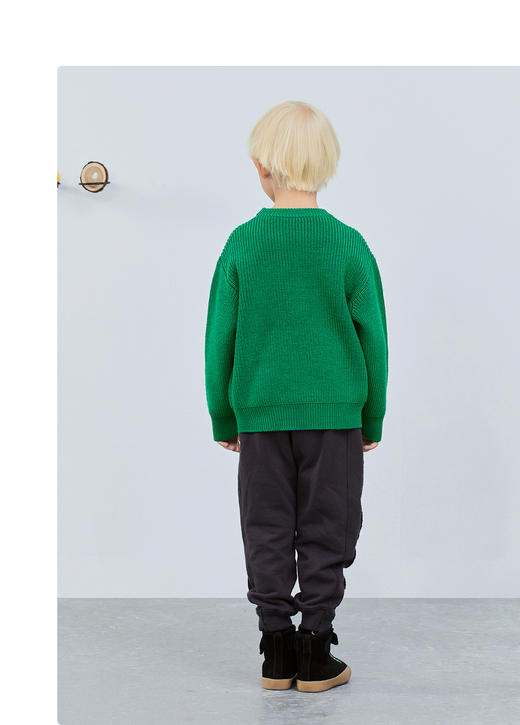 江南布衣童装针织衫男女儿童羊毛复古1J9820040 商品图2