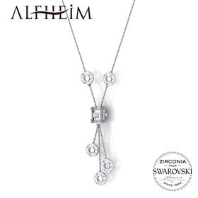 施华洛世奇&ALFHEIM时来运转项链 镶嵌施华洛世奇合成立方氧化锆