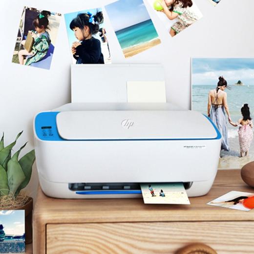 惠普无线打印机！一台=打印+复印+扫描，手机一键打印，随时远程操控！外观清新，体积小巧，一张只花1毛钱，有娃必备！ 商品图1