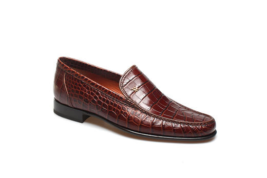 豪麟名鞋ARTIOLI男鞋牛皮革商务鞋AR804S咖啡色 商品图0