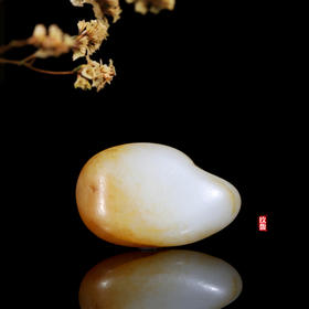 和田玉（白玉）独籽原石 27.15g（价格面议）