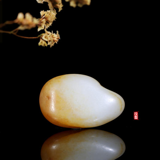 和田玉（白玉）独籽原石 27.15g（价格面议） 商品图0