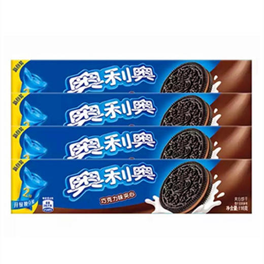 奥利奥巧克力味夹心饼干116g/盒*4 商品图0