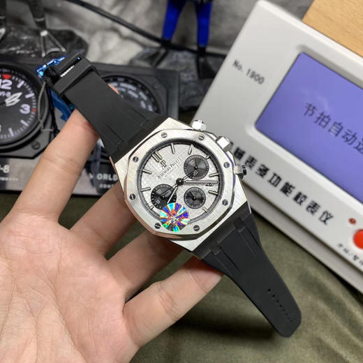 JH爱bi皇家橡树26331原c开模小熊猫， 解毒副本！41mm，上海7750全自动机械机芯 商品图3