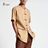 TANGY Collection / 天意精品 植物染亚麻一字扣衬衫 商品缩略图1