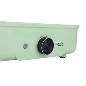 乐扣乐扣多用料理锅(电烤炉)绿色1300W EJP537GRN