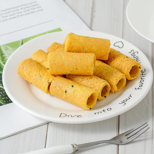 日尝食食 一口酥蛋卷 | 口口酥松,蛋香十足,好吃不怕胖