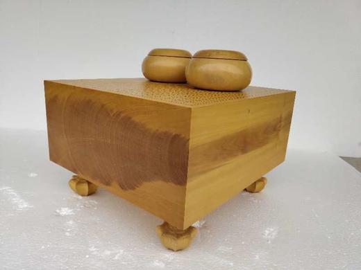 20CM本榧棋墩+本榧棋罐+36号砗磲棋子 商品图4