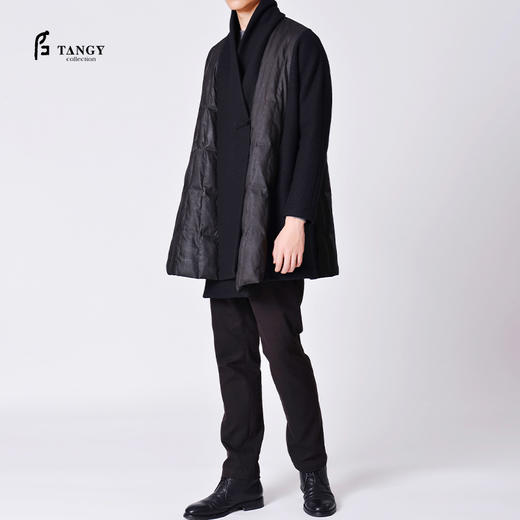 TANGY Collection / 天意精品 弹力莨鹅绒服 商品图0