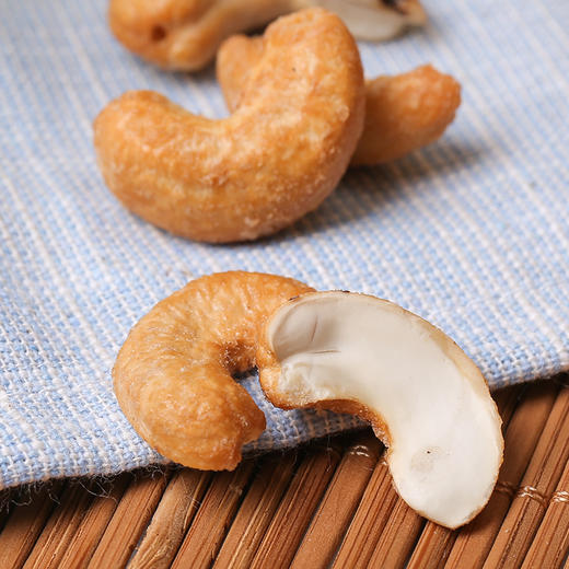 华味亨盐焗腰果118g腰果仁盐焗味原味香味坚果干果办公室休闲零食