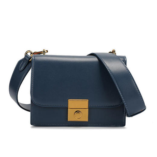 M-1001新款复古设计宽肩带斜挎高级感包包 商品图3