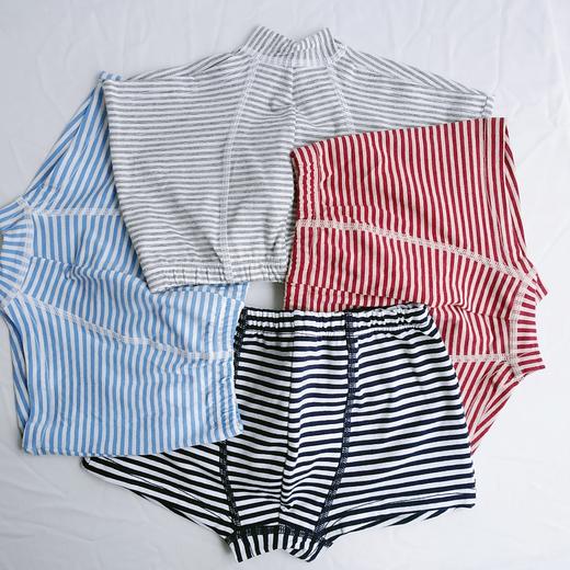 RD039二枚组男童条纹平角短裤（特价） 商品图1