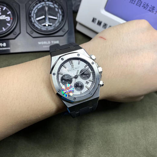 JH爱bi皇家橡树26331原c开模小熊猫， 解毒副本！41mm，上海7750全自动机械机芯 商品图1