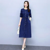 CQ-BBL3187 2020秋季新款简约时尚气质连衣裙 商品缩略图0