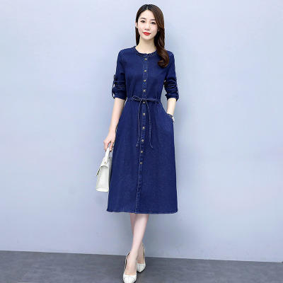 CQ-BBL3187 2020秋季新款简约时尚气质连衣裙 商品图0