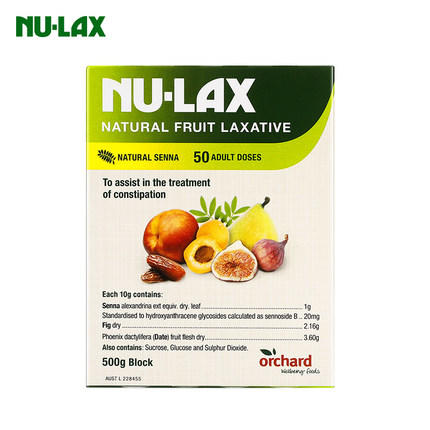 【海外直邮】Nu-lax 澳洲果蔬膏便秘膳食纤维粉乐康膏 500g 商品图0