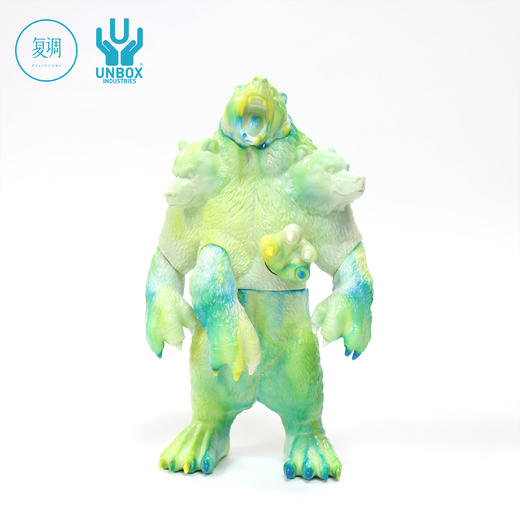 Unbox Bear God Zectron 潮玩 搪胶 限定 摆件 商品图4