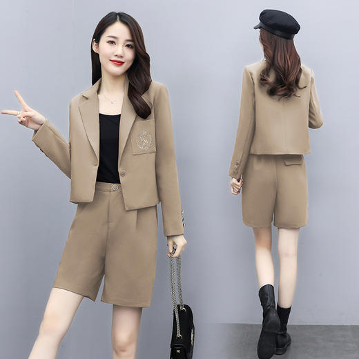 WZNH-JGE2056秋装2020新款时尚西装套装 商品图4