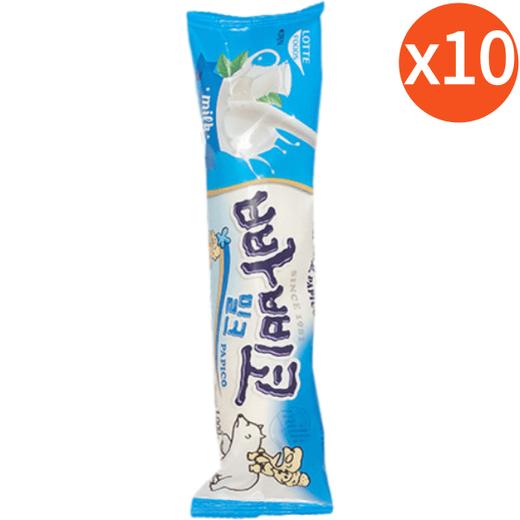 【捆绑】乐天 巴比克牛奶味130ml*10 【묶음】롯데 빠삐코밀크130ml*10 商品图0