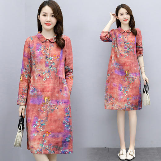 WZNH-LDB3716新款2020气质新款时尚连衣裙 商品图0