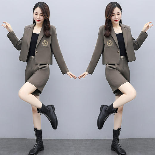 WZNH-JGE2056秋装2020新款时尚西装套装 商品图3