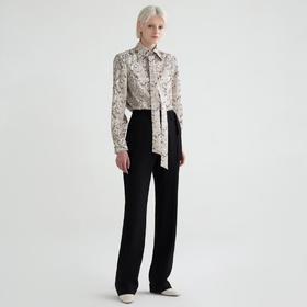 经典尖领系带衬衫