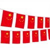 小国旗串旗吊旗 五星红旗旗子挂旗卖场装饰品国庆串旗14×21㎝5.5m左右 商品缩略图0