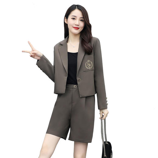 WZNH-JGE2056秋装2020新款时尚西装套装 商品图0